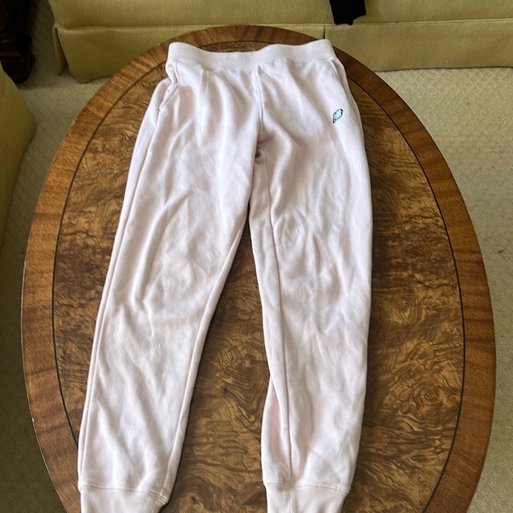 Light pink New balance sweat pants